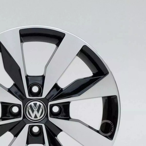 Jogo De Rodas Aro 15 Gol G7 4x100 Gol + Bicos Cor Preto Diamantado
