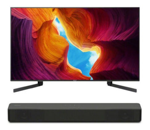 Sony Xbr 49x950h Paquete De Tv Inteligente Android 4k Ult...