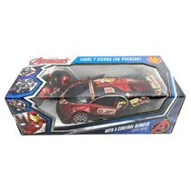 Comprar Vehículo Iron Man A Radio Control Con Luz Abre Puertas 52929