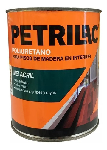 Melacril Plastificante Para Pisos Petrilac X 1 Litro Brillante