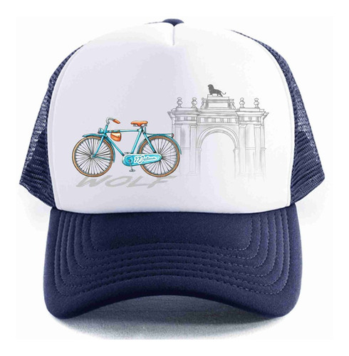 Gorra Bici Arco Azul