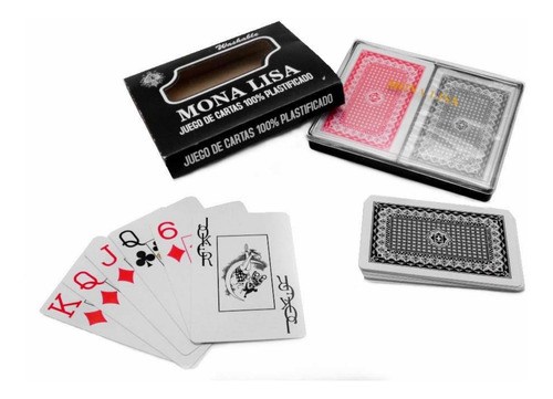 Juego De Carta Naipe Ingles 100% Plastificado