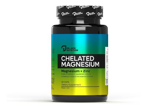 Magnesio Quelado 450mg - 60 Capsulas | Dr Jack Nutrition
