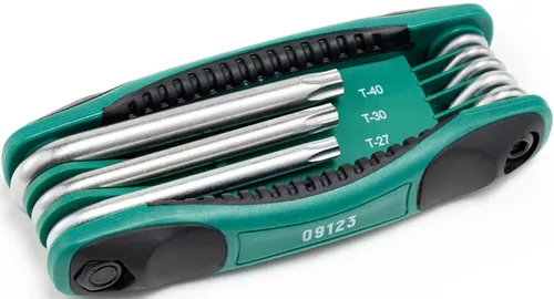 Juego de llaves Torx® huecas, Torx® de seguridad o ciruela 8