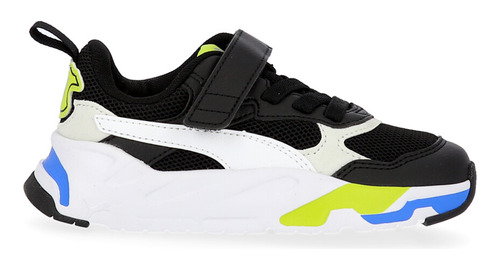 Zapatillas Puma Trinity Para Niños En Negro Y Blanco