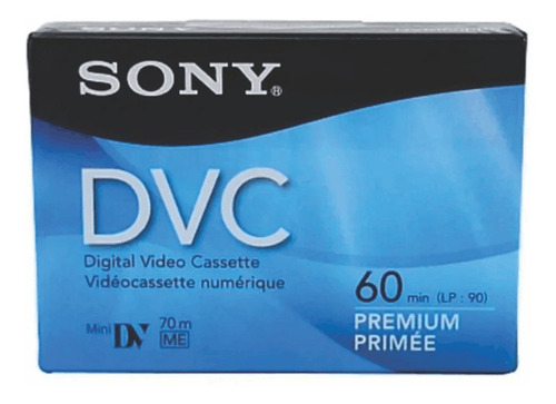 Fita Mini Dv 60 Minutos Digital Video Cassete Dvc