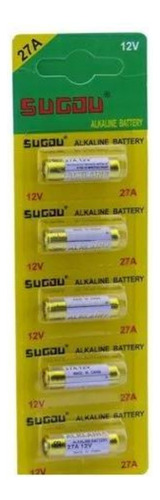 Set 5 Pilas 27a 12 Volt Control Remoto Alarmas