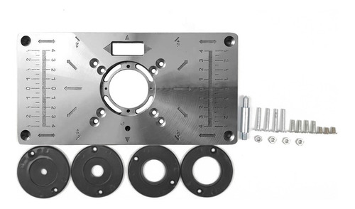 Mesa Router Multifuncional Inserto Placa Carpintería