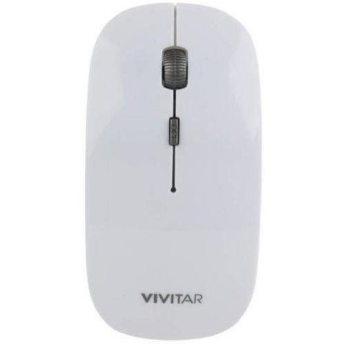 Mouse Vivitar Inalámbrico 1600dpi Dongle Usb Blanco