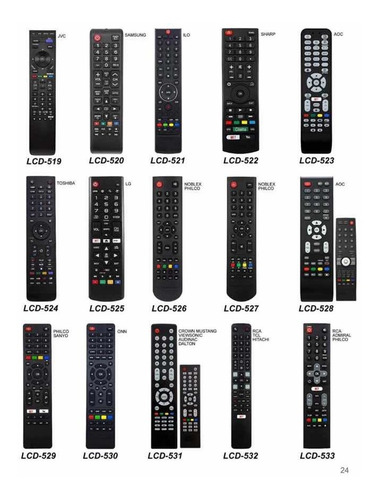 Control Remoto Tv Lcd Led Smart Todas Las Marcas Y Modelos