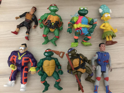 Tortugas Ninja Y Otras Figuras Lote Por Todo 