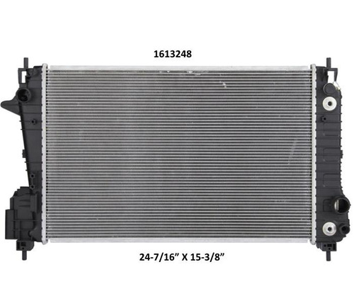 Radiador Chevrolet Sonic 2012 1.4l Deyac T/a 26 Mm
