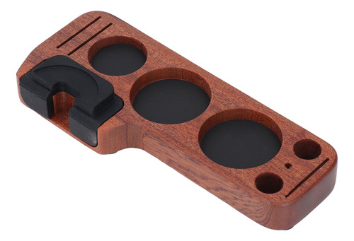Suporte De Madeira Maciça Coffee Tamper Station Para Portafi