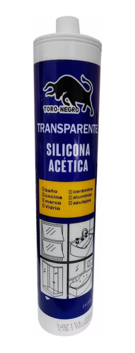 Silicona Acetica Transparente Sellante - Tubo 280ml