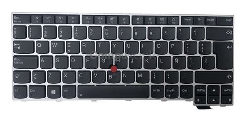 Teclado Lenovo Thinkpad T460s T470s Marco Plata Luminoso Esp