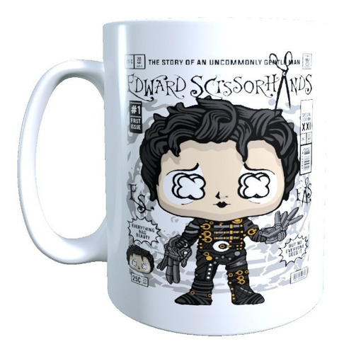 Taza Tazon Diseño Edward, Joven Manos De Tijera, Johnny Depp