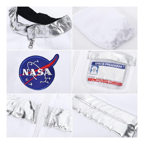 Disfraz Astronauta Halloween Niño Niña, Traje De Astronauta