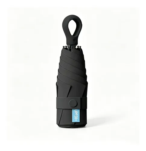 Mini Guarda Chuva Dobrável Anti-uv 50 Portátil Leve