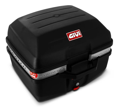 Baúl Para Moto Givi E27m Traffic/base Incluida/negro