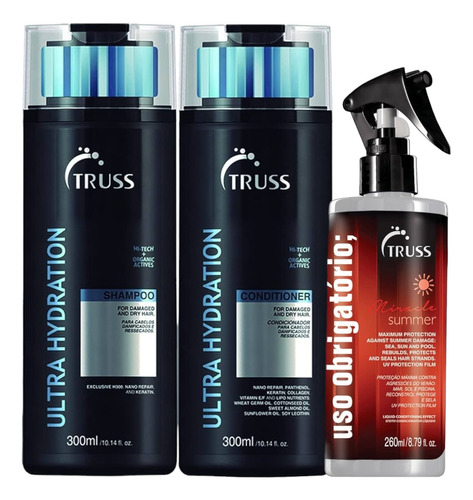 Ultra Hydration Shampoo Cd 300ml+summer Miracle 260ml Truss