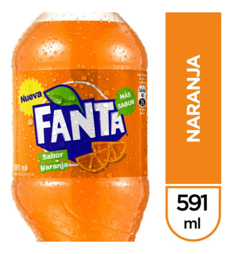 Fanta - Original - 591ml - Pack 12 Unidades