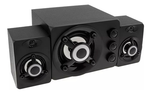 Parlante Bluetooth Usb Multifuncion Con Subwoofer Y Auxiliar