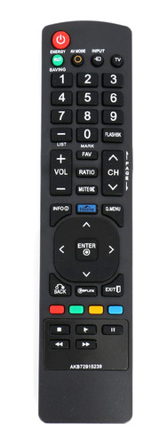 Control Remoto Repuesto Para LG Lcd Led Tv Lw
