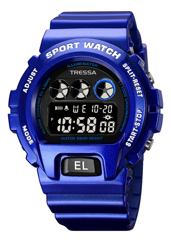 Reloj Hombre Tressa Power - Caucho Malla 03