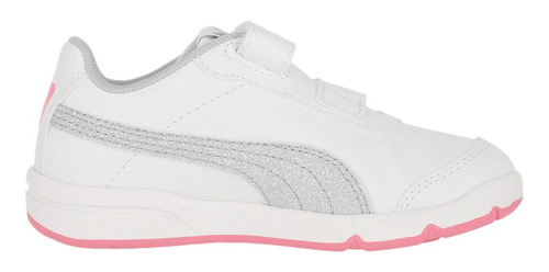 Zapatilla Puma Stepfleex 2 Sl Ve Glitz Niña White/pink