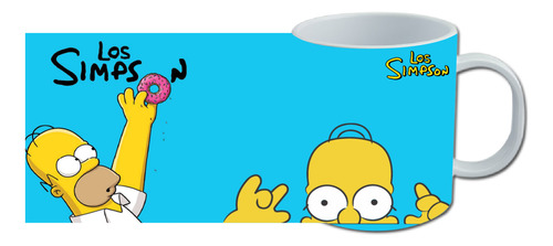 Taza, Tazon Mug, Los Simpson, Serie, Comedia, Springfield