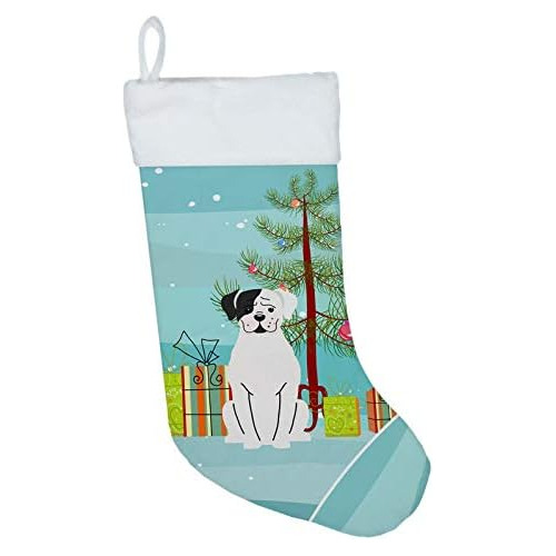 Bb4239cs Árbol De Navidad Alegre Boxer Blanco Cooper C...