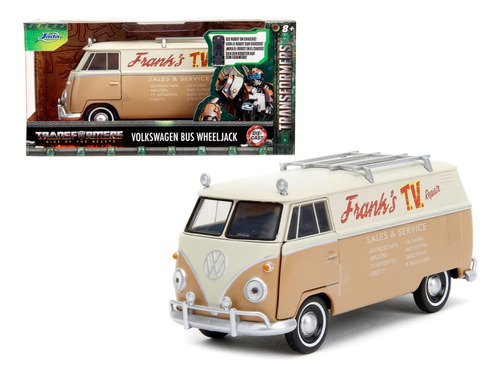 Jada 1:32 Volkswagen Combi Wheeljack Transformers Nuevo 2023