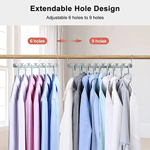 Perchas Ajustables De Acero Inoxidable Para Organizadores De