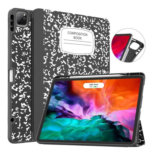 Soke New iPad Pro 12.9 Funda 2020 Y 2018 Con Soporte Para...