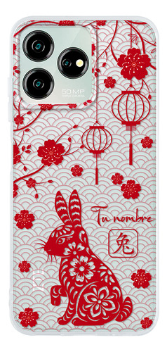 Funda Para Zte Horóscopo Chino Conejo Con Tu Nombre