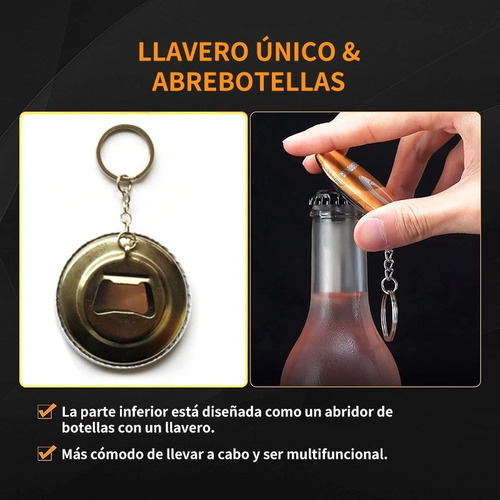 50 Pcs Llavero 58mm Chapita Destapador Metal Filimina Botón