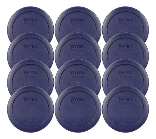 7200pc 1113764 Tapa Azul Para 2 Tazas Paquete De 12