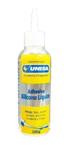 Silicona Líquida Transparente 100 Ml Unisil Ideal Artesanías