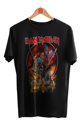 Polo Personalizado Banda Iron Maiden Heavy Metal 004