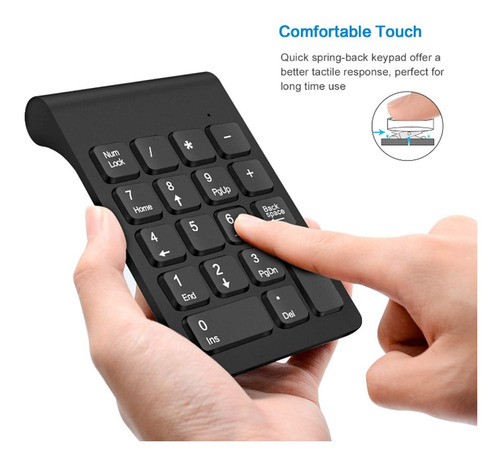 Extensões Sem Fio Do Teclado Numérico Numérico Do Teclado Nu