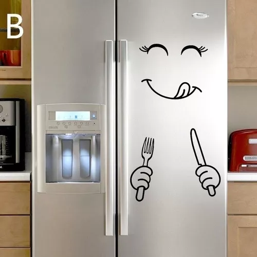 Sticker Vinil Decorativo Para Refrigerador Nevera Cocina