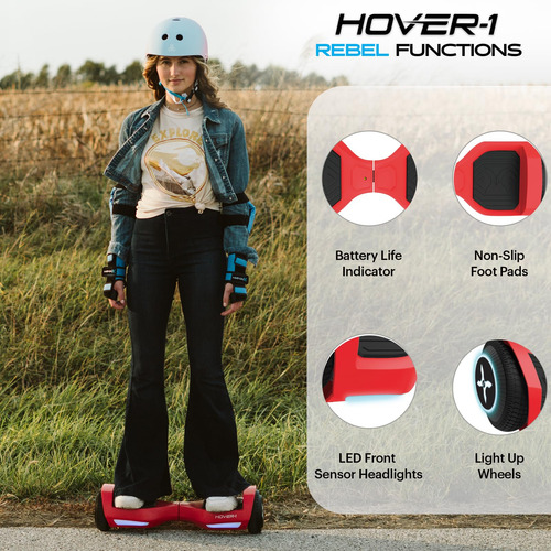 Hoverboard Hover-1 Rebel Electric Autoequilibrado Para Niños