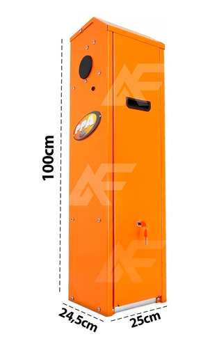 Corpo Cancela Autom Ppa Jetflex K1 Braço 3m Bivolt Laranja