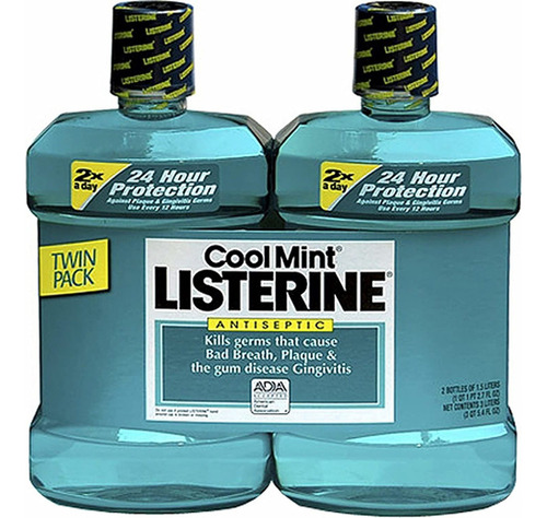 Product Of Listerine Cool Mint - Enjuague Bucal Antiséptico,