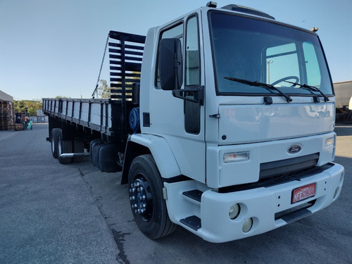 Imagem 1 de 15 de Ford Cargo 4331 Truck Carroceria Madeira Vw 24 250