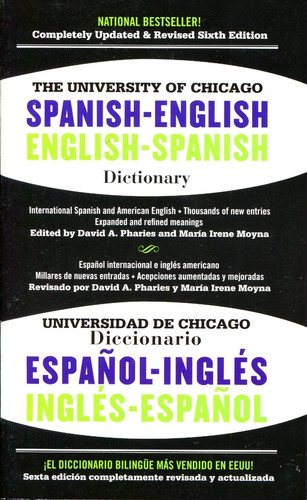 The University Of Chicago Esp - Ing / Eng - Spa - Dictionary