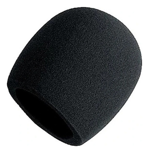 Esponja Antipop Para Microfono Vocal Hamilton Kbc10m Color Negro