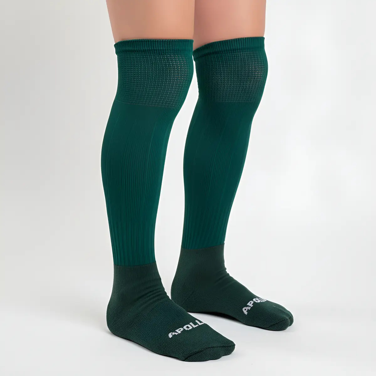 Meião Futebol Apollo Esportiva Cano Longo Infantil Bebe Cor Verde Tamanho 28 Ao 34