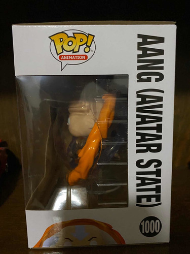 Funko Pop Animation Avatar Aang #1000 Original Impecable