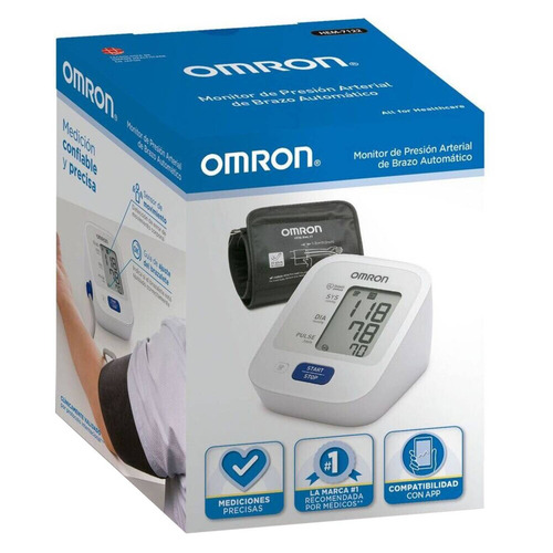Imagen 4 de 4 de Toma presión digital de brazo automático Omron HEM-7122